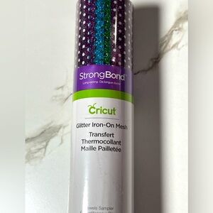 NWT Cricut Brand Glitter Iron-On Mesh Jewels Sampler